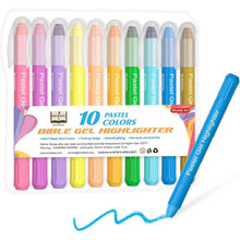 Shuttle Art 10 bunte Gel Highlighter Set feine Spitze