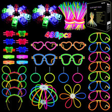 Halloween Knicklichter Party Set mit 20 Fingerlampen
