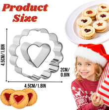 Crethink Weihnachts Plätzchen Ausstecher Set, 9 Stück