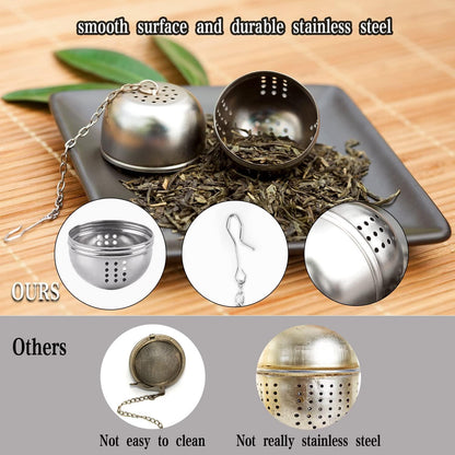 Teeei Teesieb Teekugel Edelstahl Teefilter Tasse Set