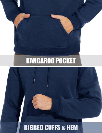 Herren Fleece Hoodie Kapuzenpullover Winterjacke Thermo Sweatshirt