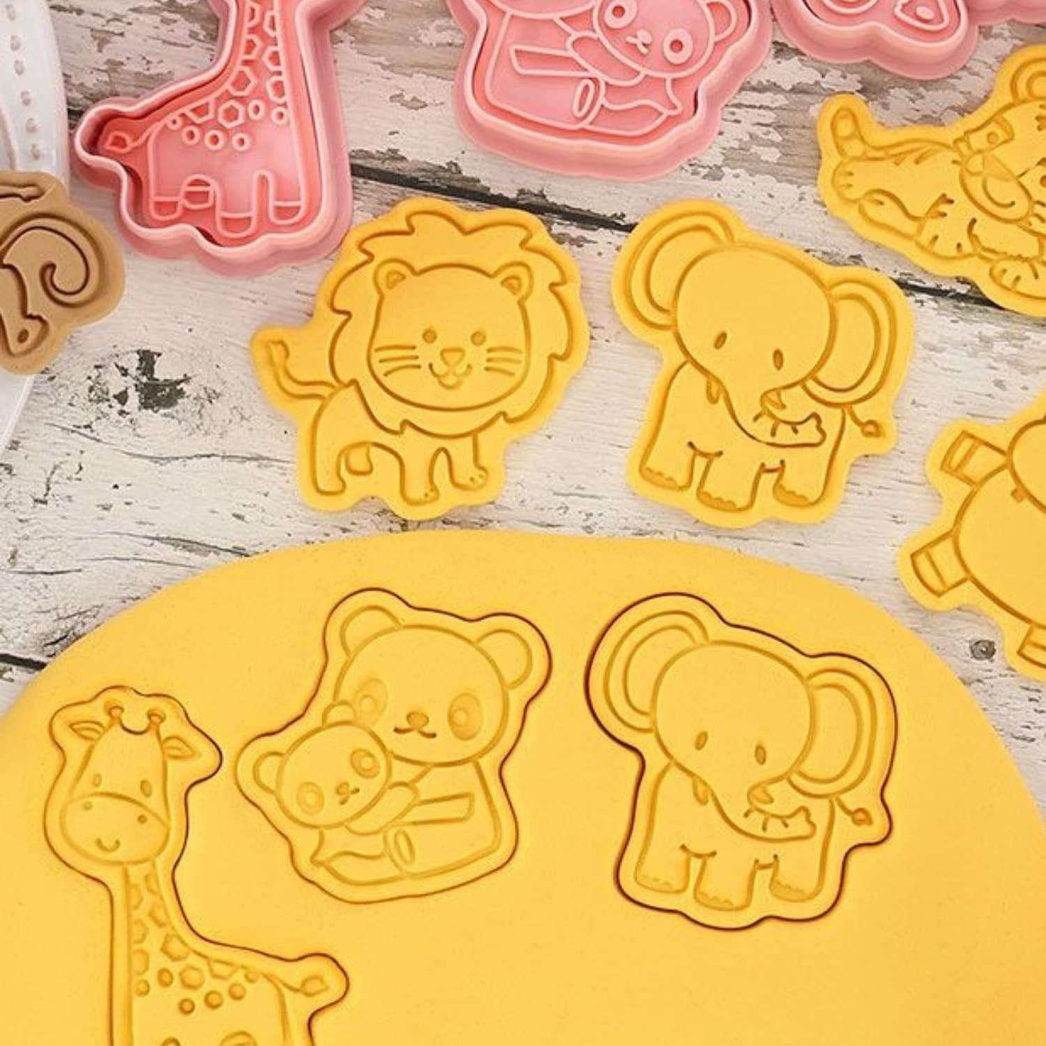 Crethink Tiere Ausstecher Set 8-teilig Cartoon Keksformen Fun