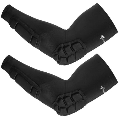 Gepolsterte Armschoner 2er-Pack | Ellenbogen- & Unterarmschutz für Sport