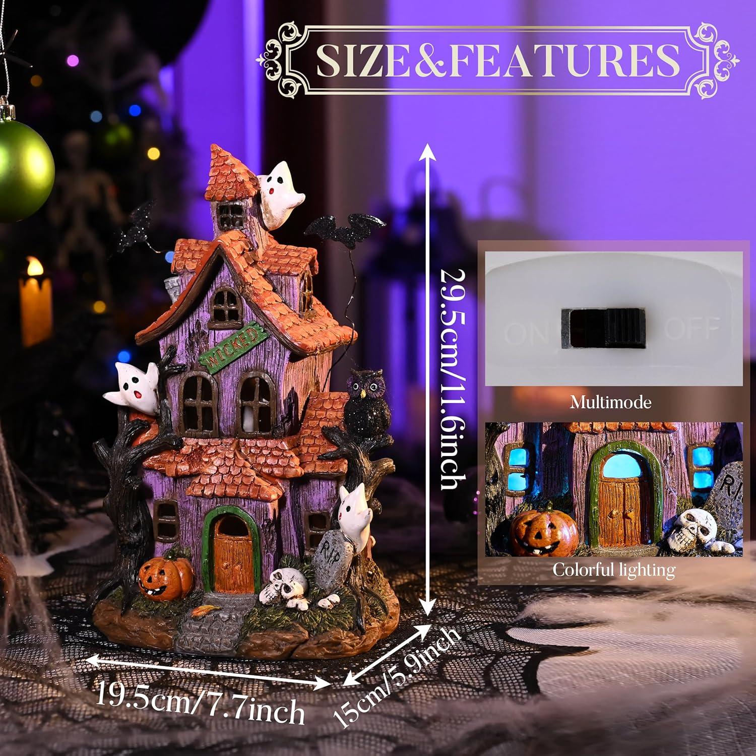 VALERY MADELYN Halloween Dekoration Kunstharz Figuren 29.5cm