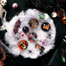 40 Halloween Kugeln Kürbis Dekoration bruchsicher Baumkugeln