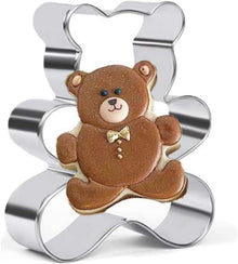 Teddybär Ausstecher Edelstahl Keksausstecher Fondant Cutter