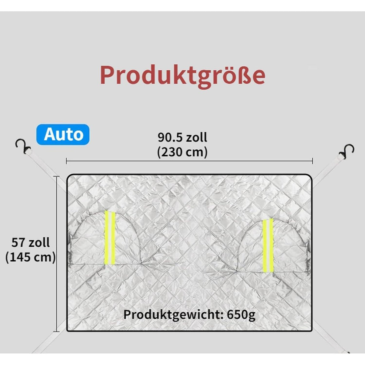 Frostschutz Auto Frontscheibe Winter Schutzabdeckung Universal