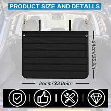 Auto Ladekantenschutz für Hunde 80x65cm - Stoßstangenschutz