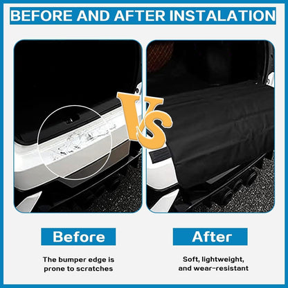 Auto Ladekantenschutz für Hunde 80x65cm - Stoßstangenschutz