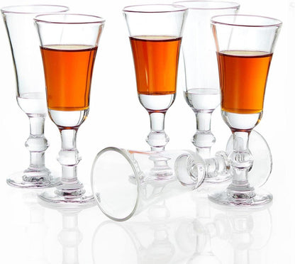 Schnapsgläser Jaief für Whisky Tequila Likör Shots 30ml 6er Set