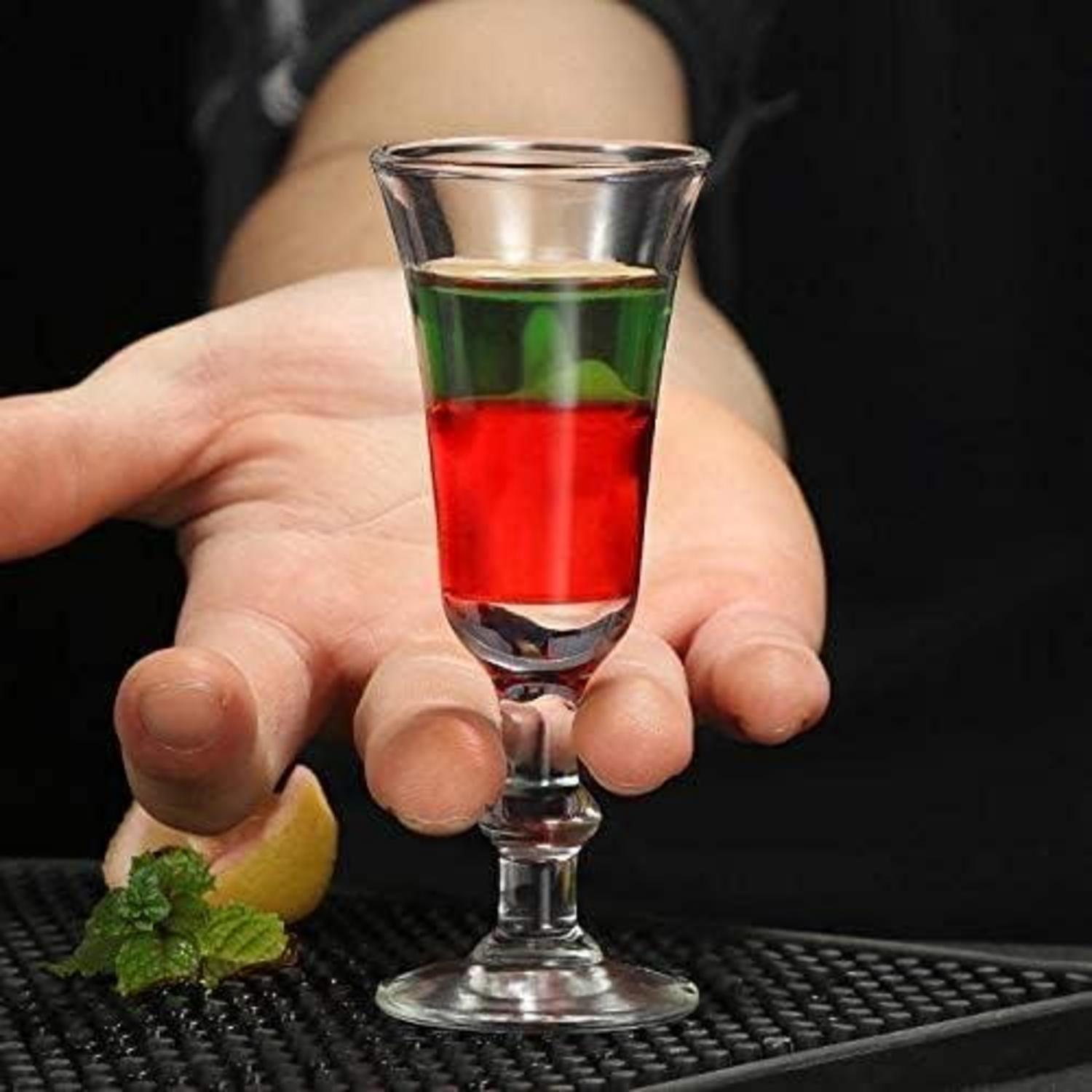 Schnapsgläser Jaief für Whisky Tequila Likör Shots 30ml 6er Set
