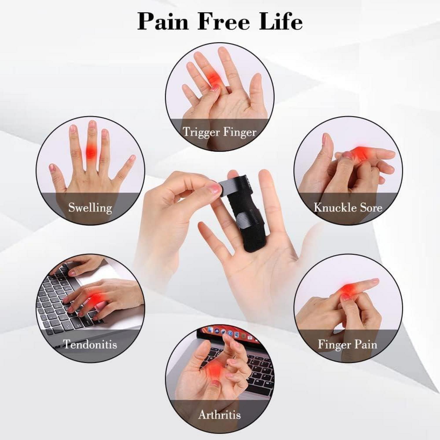 Fingerschiene für Fingerstütze bei Arthritis und Verletzungen
