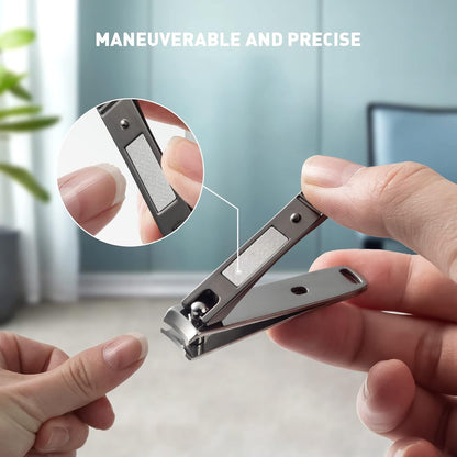 Nagelknipser Set 2er Pack Fingernagel Zehennagel Nail Clipper, dermatologisch entwickelt