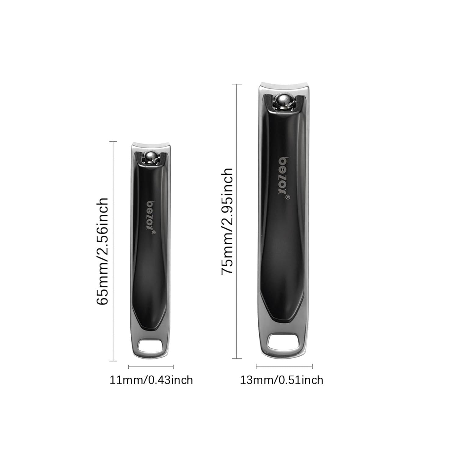 Nagelknipser Set Fingernagel Zehennagel Clipper Knipser 2 Stück