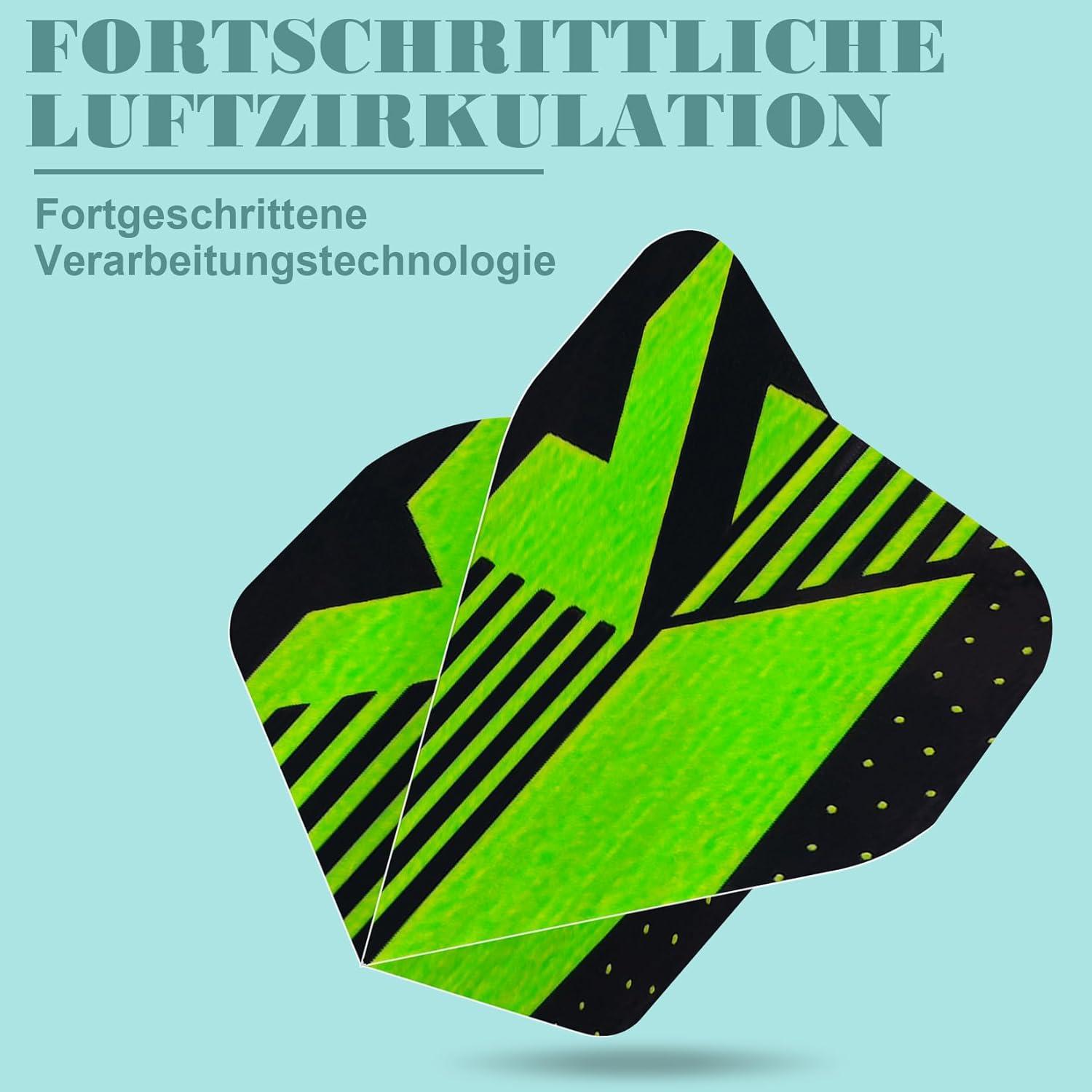 Standard Dart Flights 110 micron 30 Sätze 90 PCS pro Packung