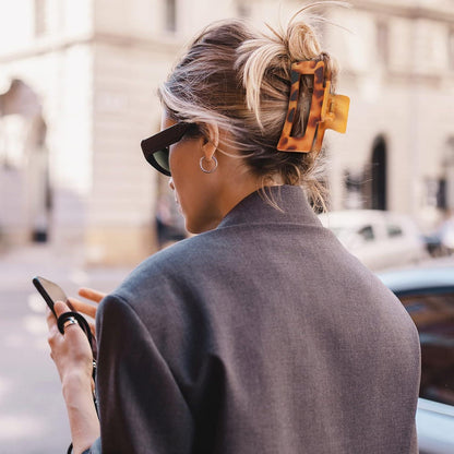 Haarklammer 8 Stück 8cm dickes Haar Rutschfestes Jaw Clips