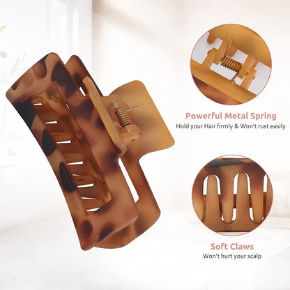 Haarklammer Haarspangen Jaw Clips Haarstyling-Zubehör