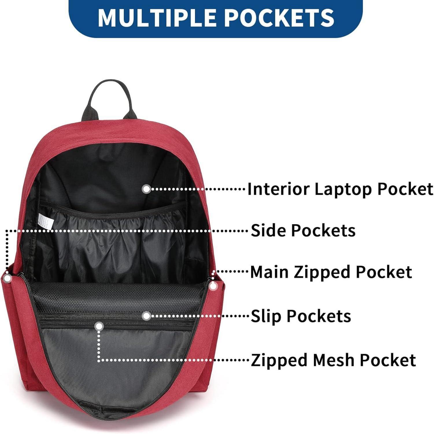 Schulrucksack College-Rucksack leicht stilvoll lässig