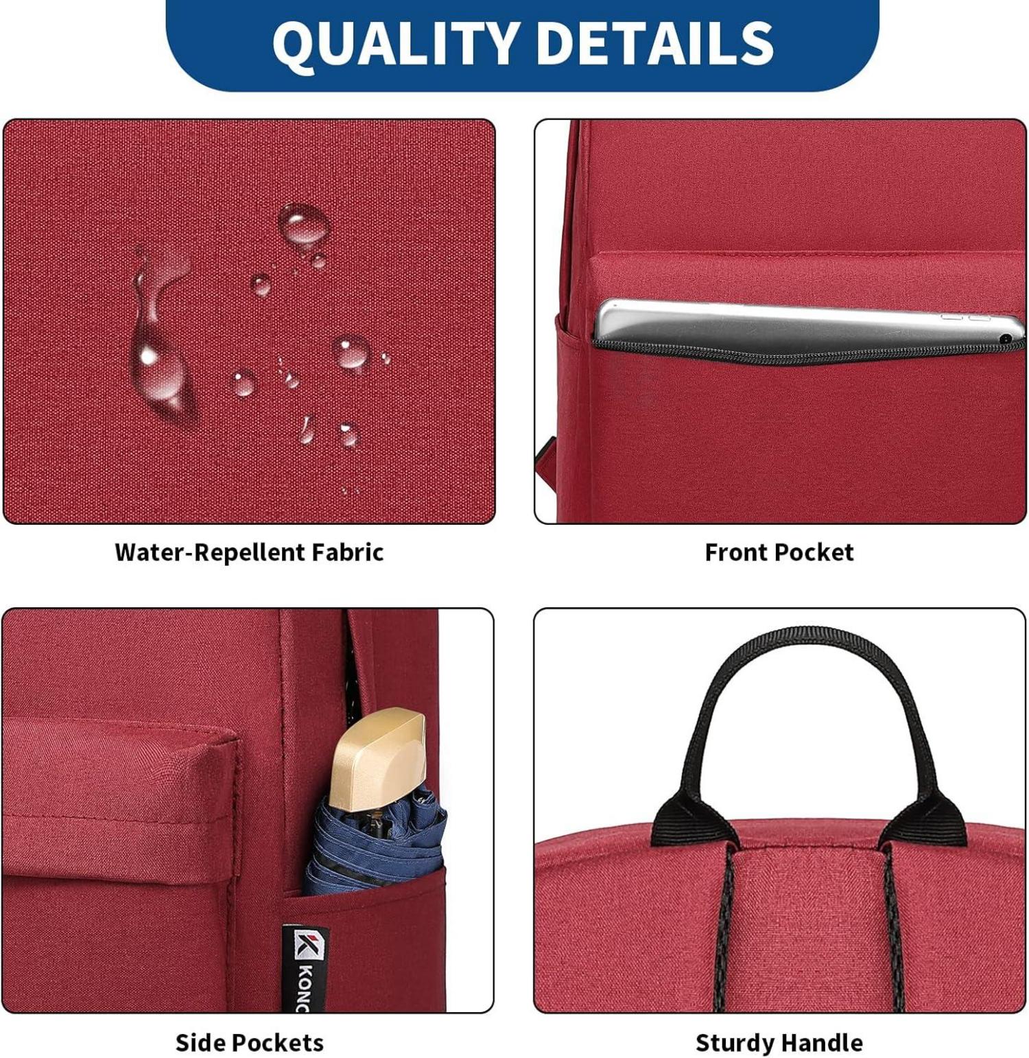 Schulrucksack College-Rucksack leicht stilvoll lässig Tagesrucksack