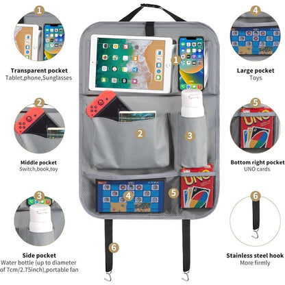 Auto Rückenlehnenschutz Organizer Tablet Telefon