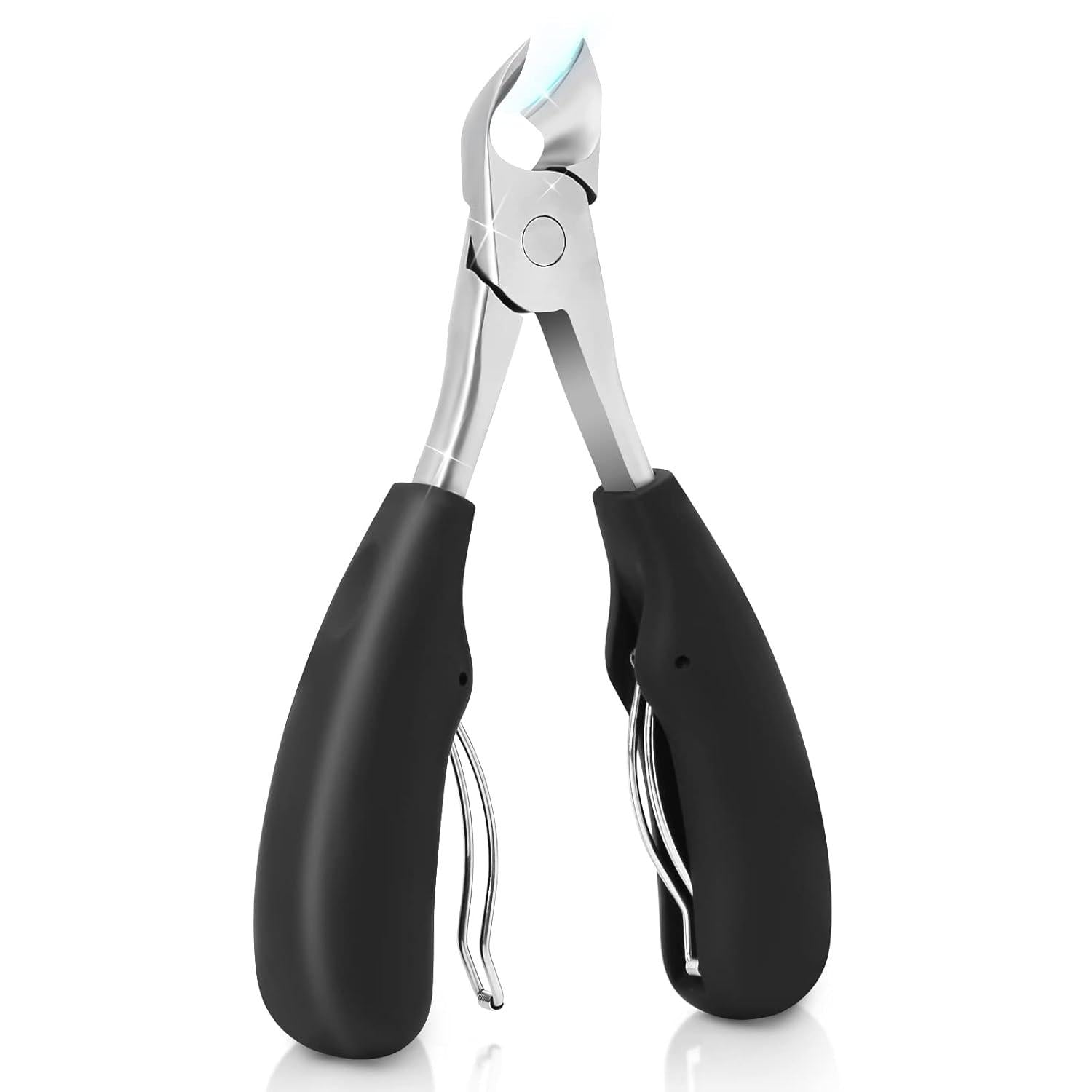 2er Set Nagelzange Kopfschneider Präzision Fußnagel Knipser aus Edelstahl