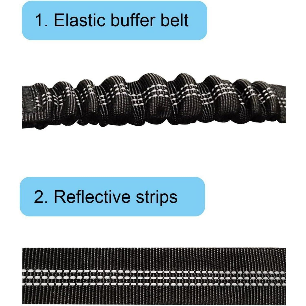 Hundesicherheitsgeschirr Auto – Reflektierend & Anti-Shock