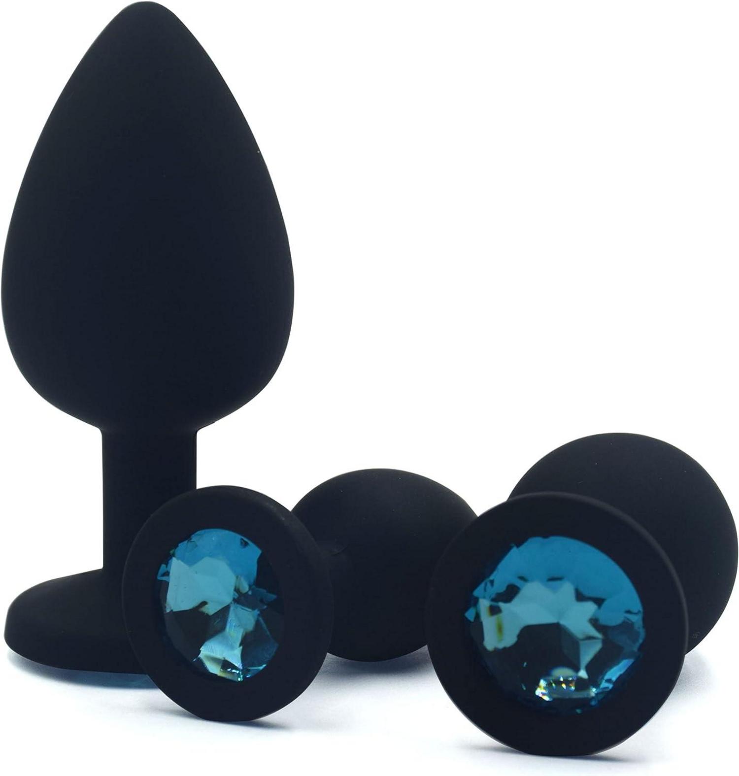 Silikon Analplug Set Anfänger Erfahrene 3er Pack