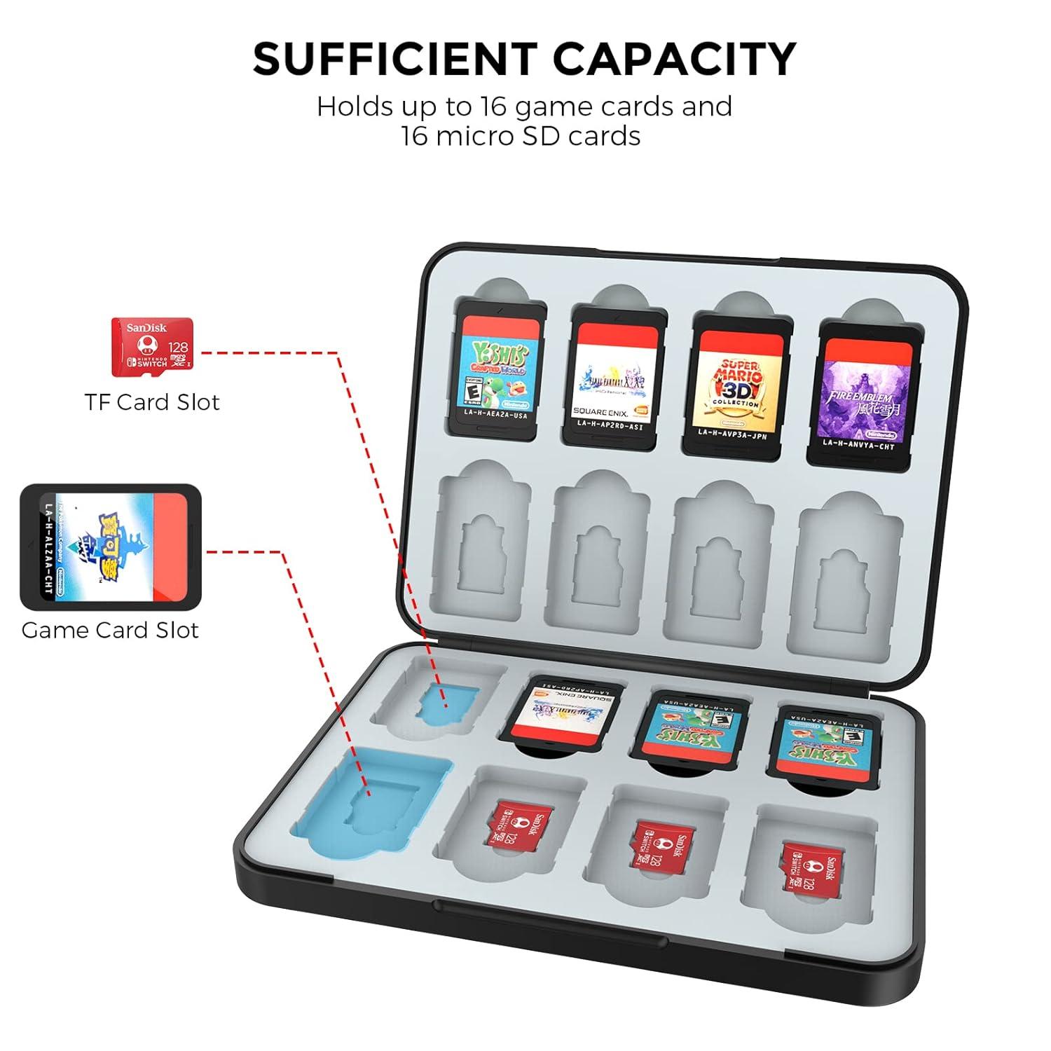 Switch Game Card Aufbewahrungsbox mit 24 Slots - Tragbare