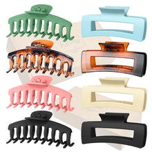 8er Set Große Haarspangen für Dickes Haar Rutschfestes Haarstyling