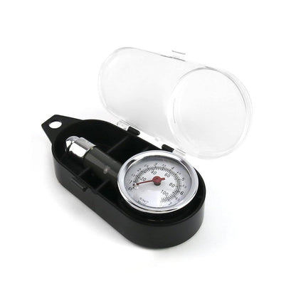 QWORK Reifendruckprüfer 0-100Psi für Auto Fahrrad Motorrad