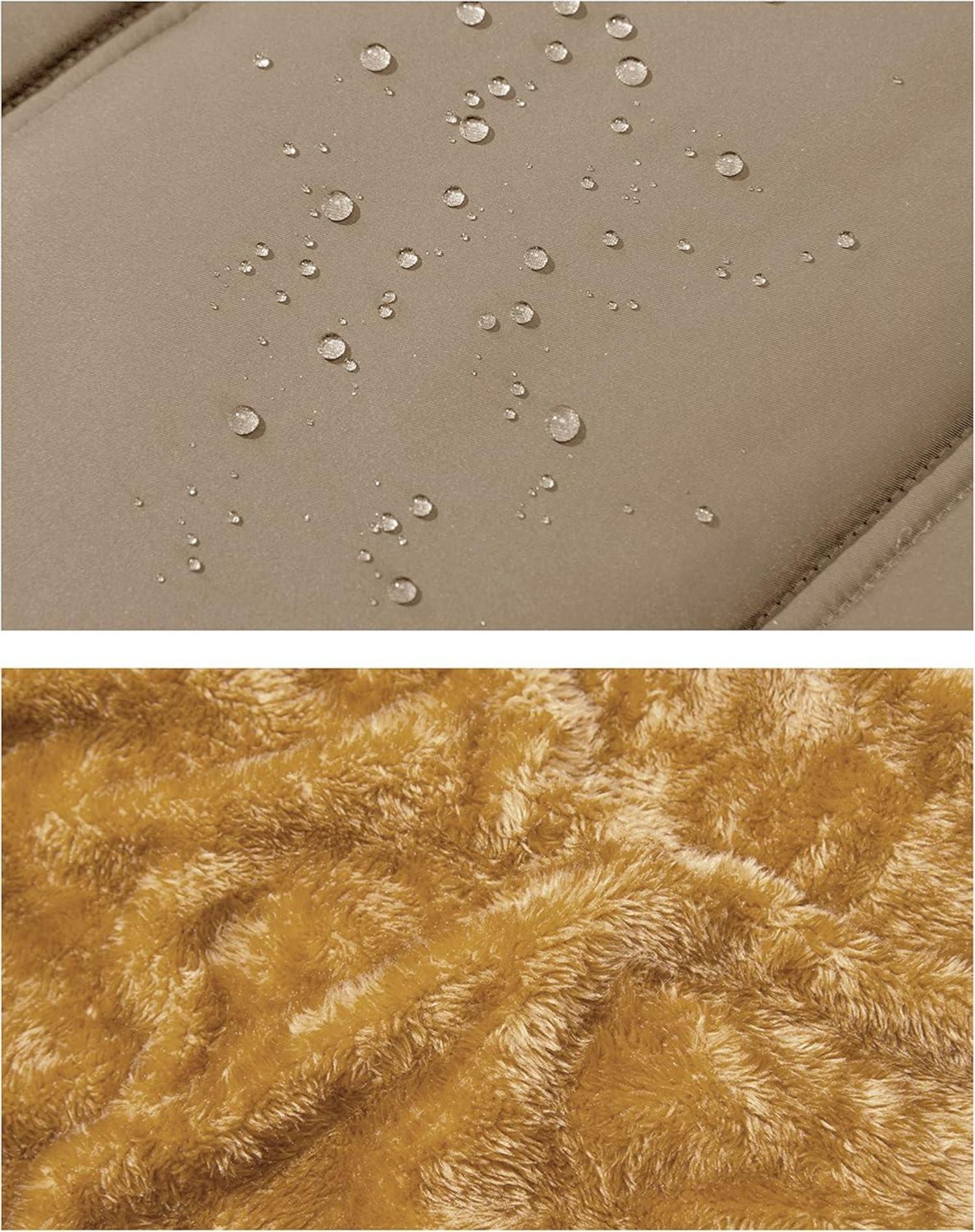 Herren Winterweste Gefüttert Warme Fleeceweste Ärmellos Outdoor Thermo