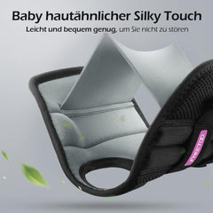 Handgelenkbandage mit Schienen für Arthritis, Sehnenentzündung, Verstauchung - Unisex L/XL Links-Rosarot