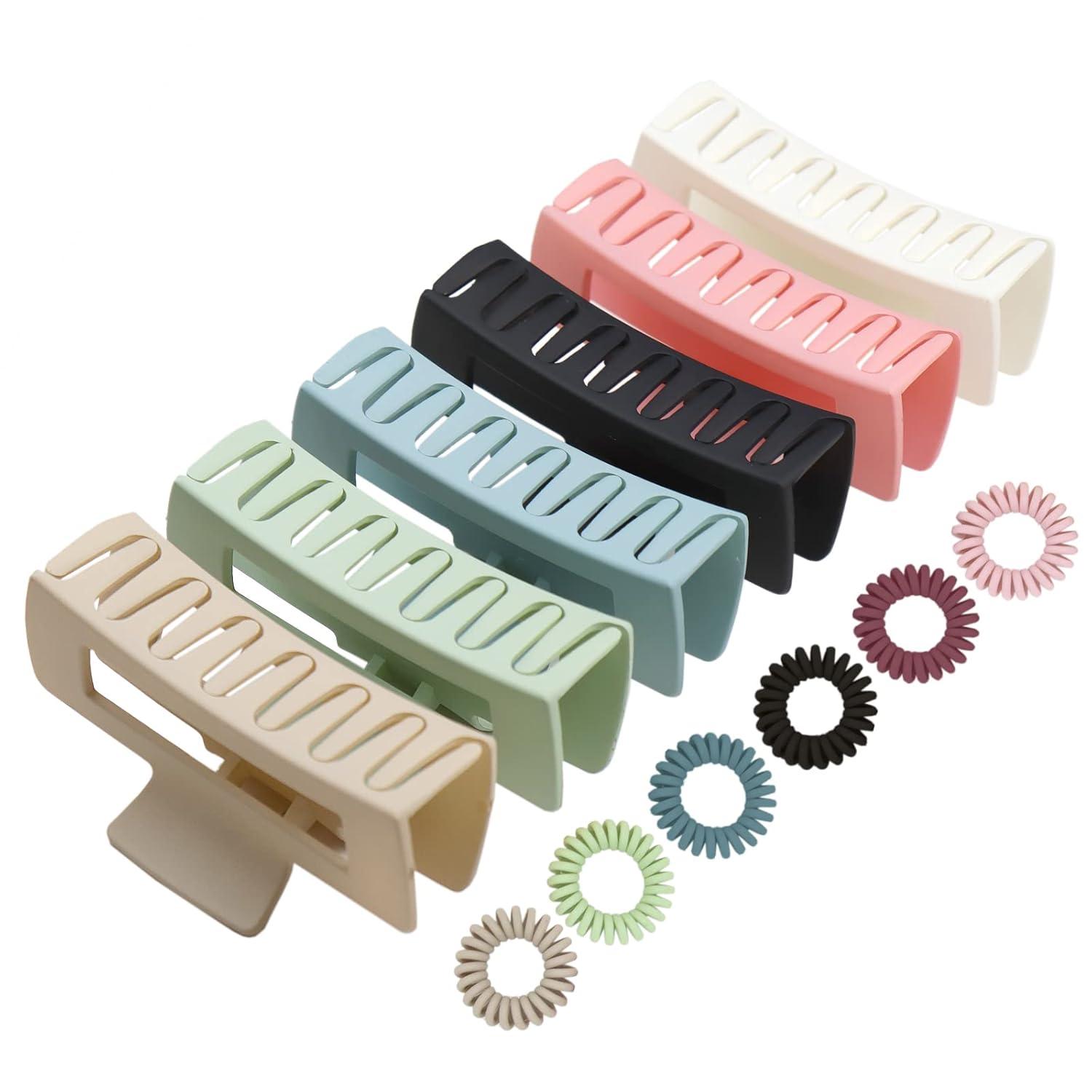 Haarklammer Groß Rutschfest Rechteckig Damen 11 cm Hair Clip