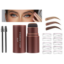 Augenbrauen Schablone mit Eyebrow Powder und Stamp Set