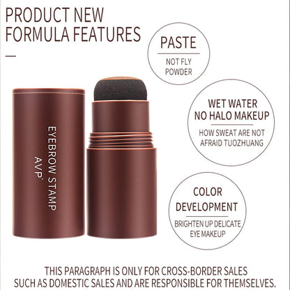 Augenbrauen Schablone mit Eyebrow Powder und Stamp Set