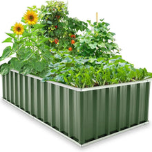 Hochbeet 174x90x46cm verzinkter Stahl Frühbeet robust stabil