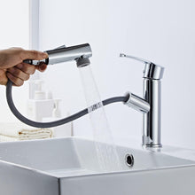 Moderne Wasserhahn mit herausziehbarer Waschtischarmatur 2 Strahlarten