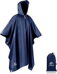 Wasserdichter Regenponcho für Fahrrad Wandern Campingrecyclingweste
