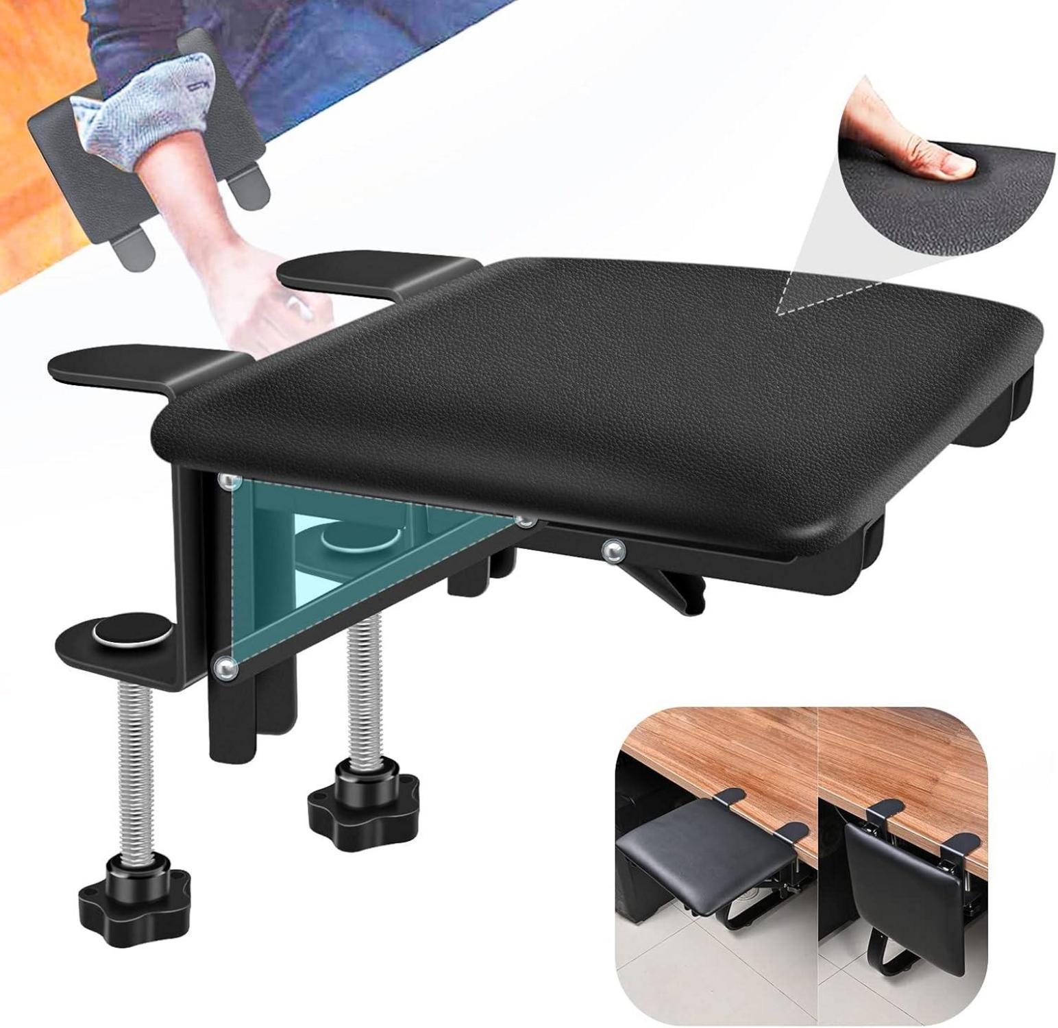 Ergonomische Armlehnenstütze für Schreibtischverlängerung