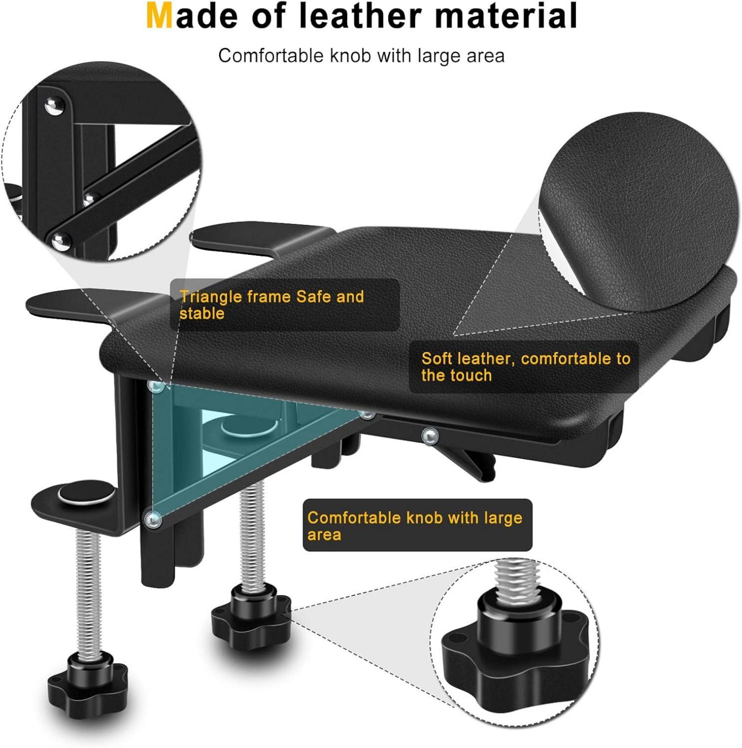 Giecy Ergonomische Armschale für Schreibtisch-Verlängerung PT200A