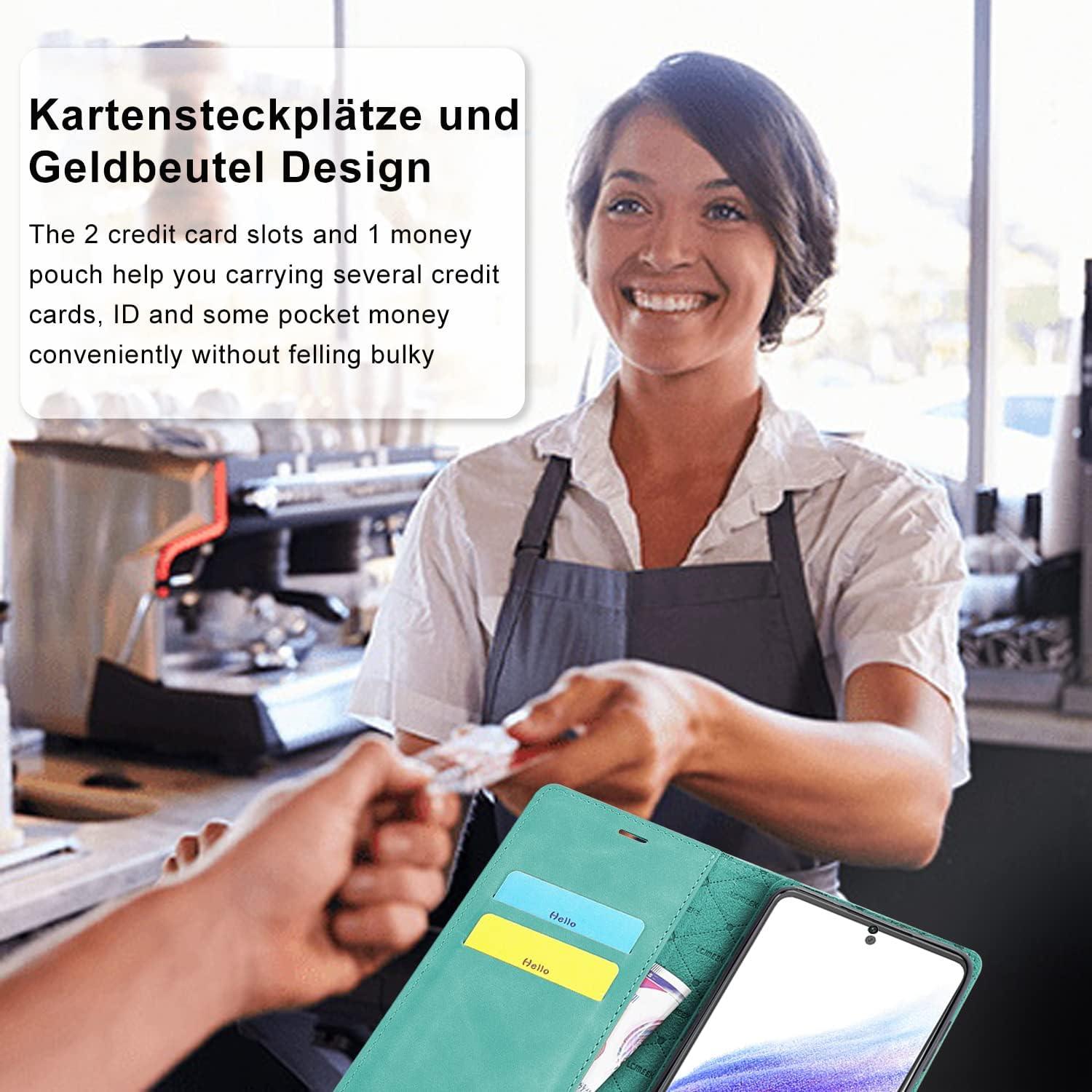 2023 Upgraded A53 Handyhülle Samsung Galaxy A53 5G Hülle Grün