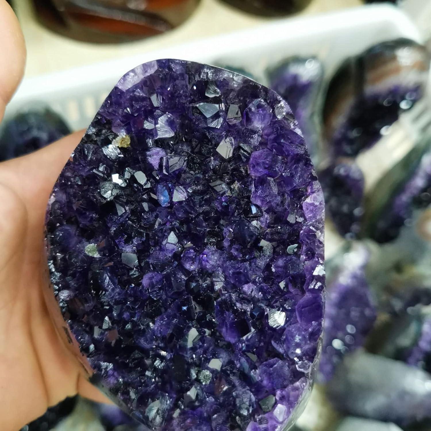 Amethyst-Kristall-Cluster 2.2lbs Natürliches