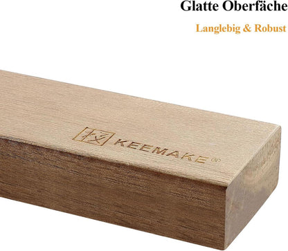 Magnetleiste Messerhalter Akazienholz 30cm Neodym Magnet stark