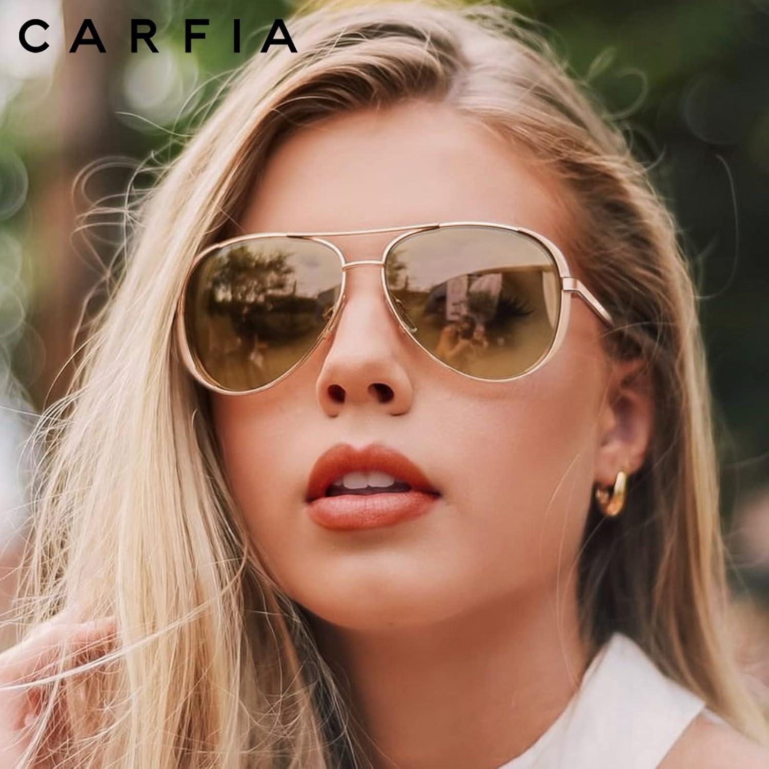 Polarisierte Pilotenbrille UV Sonnenbrille mit Etui und Putztuch