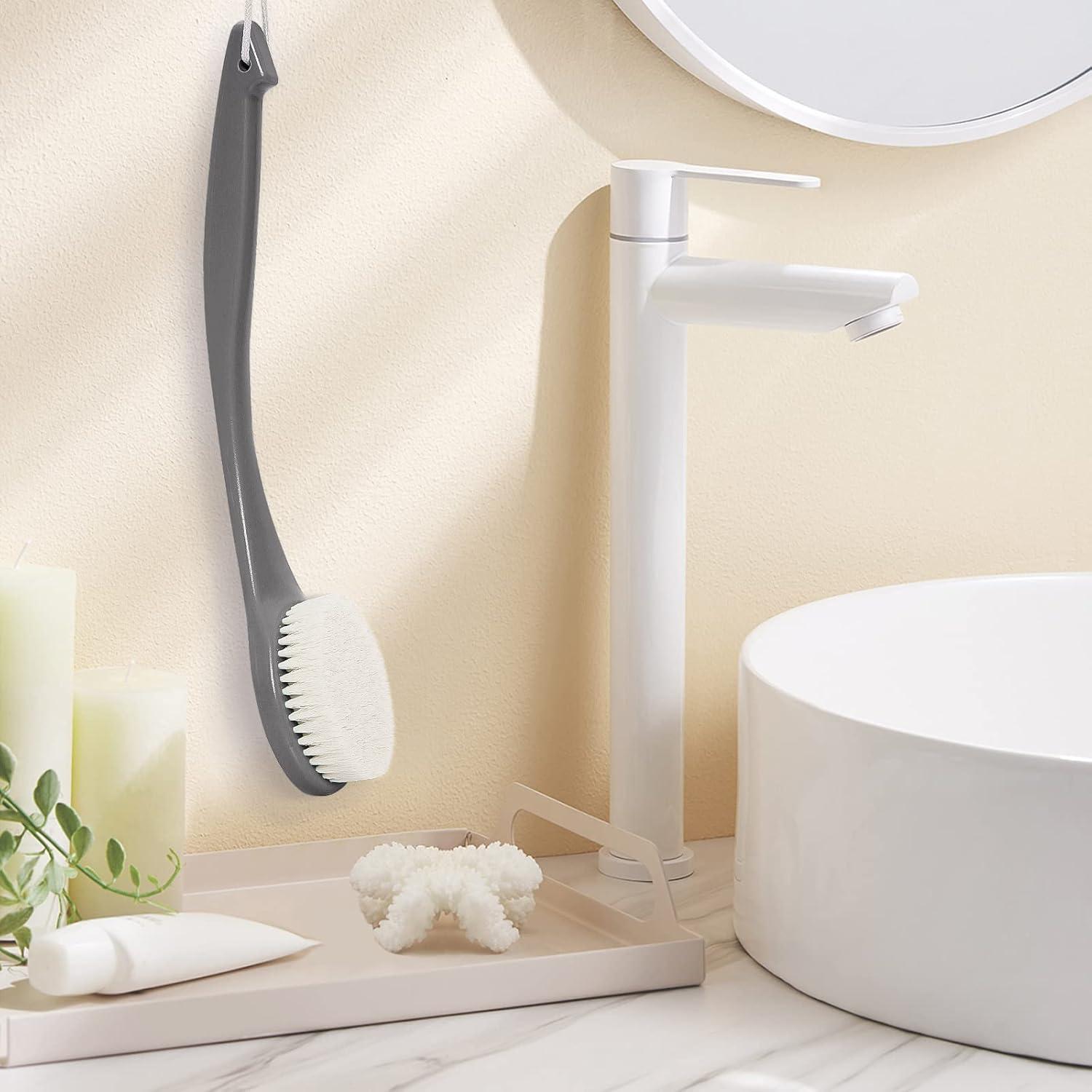 Peeling Massage Badebürste Duschbürste mit Langem Stiel