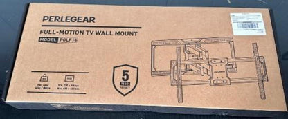 Perlegear vollbewegliche TV Wandhalterung bis 90 Zoll, 68KG, Max VESA 600x400mm