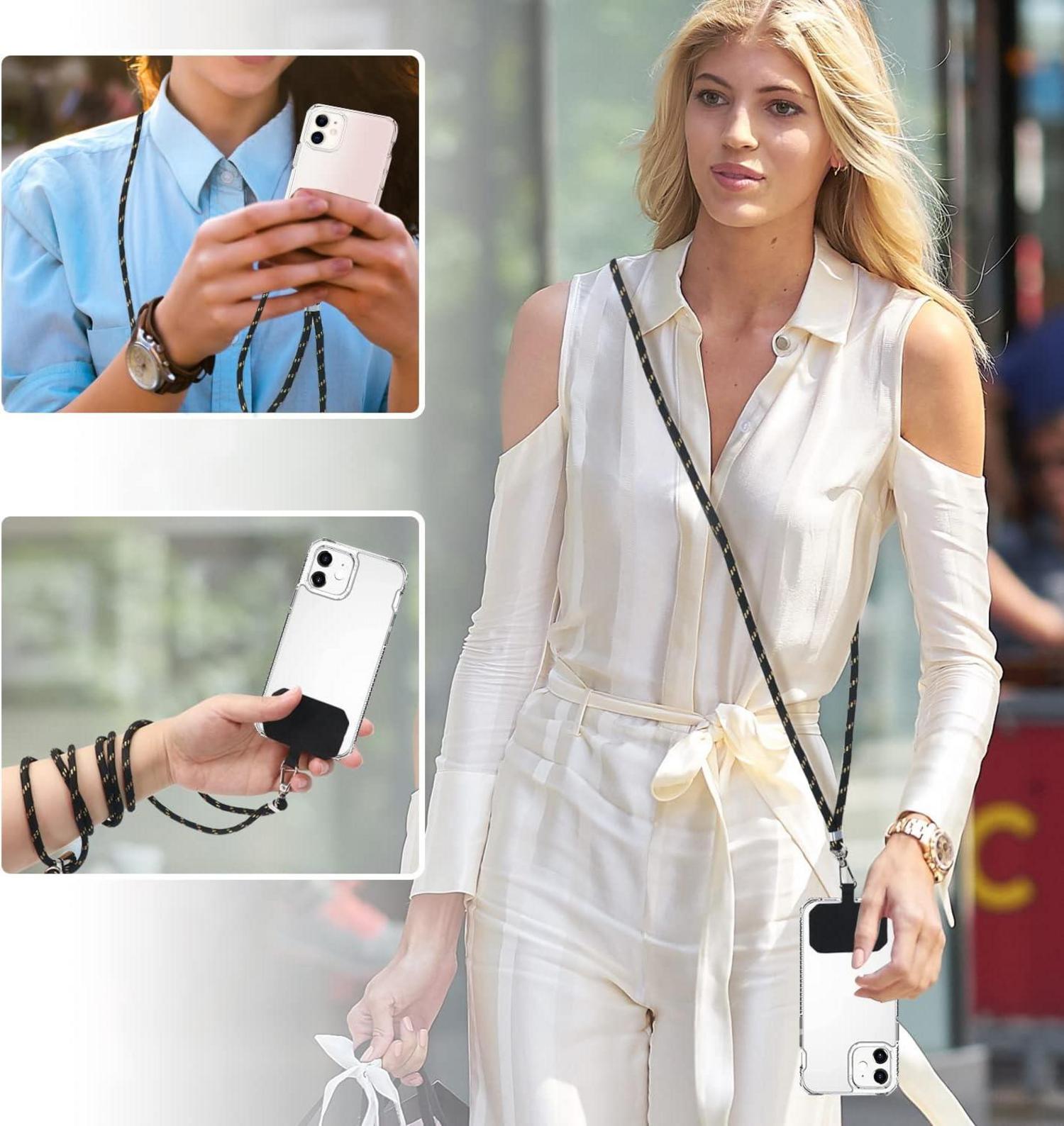 Handykette zum Umhängen - Universal für jedes Handy, leicht & wetterfest, verstellbare Länge