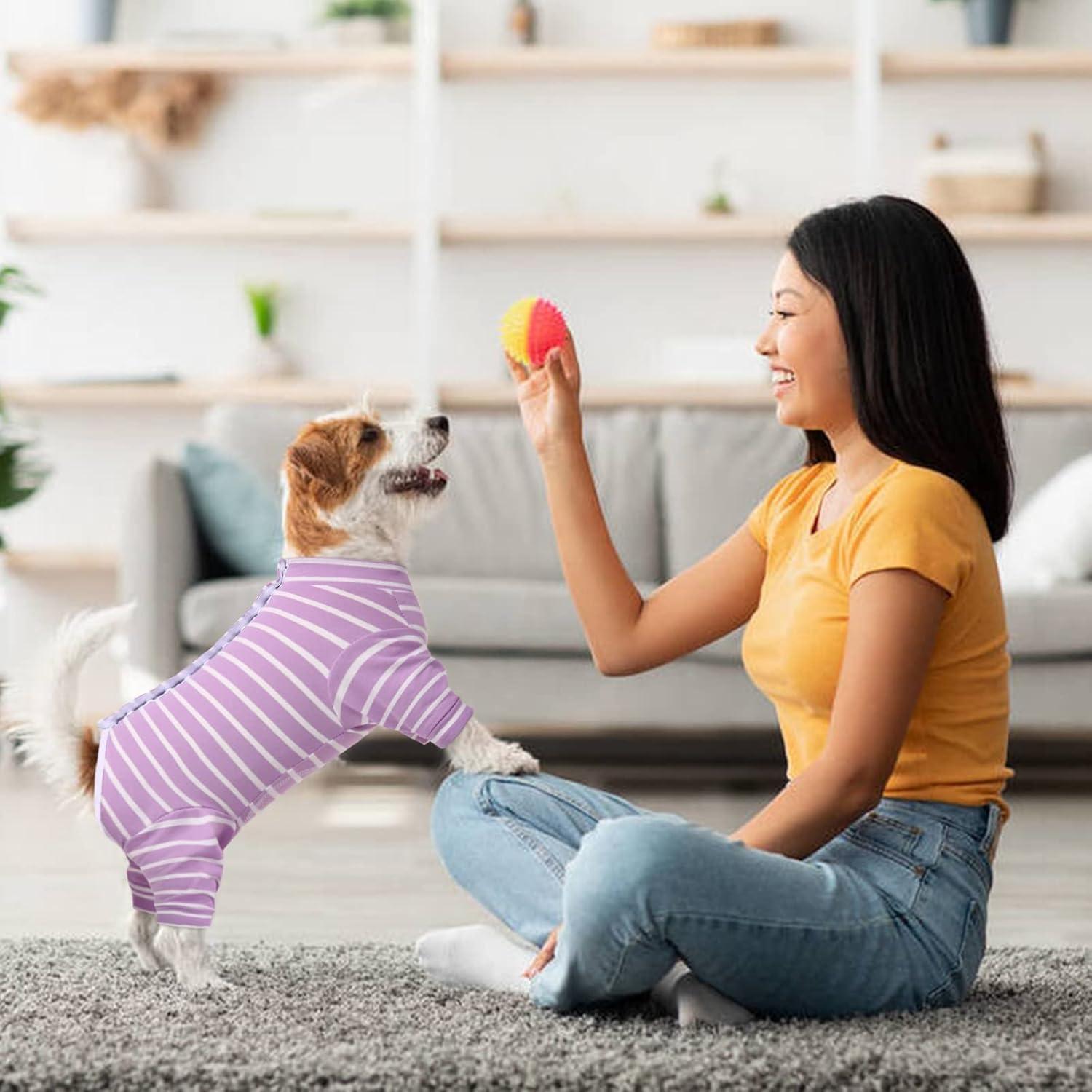 Kuoser Hundebody Op Kastration Hundepyjama Lila Größe L