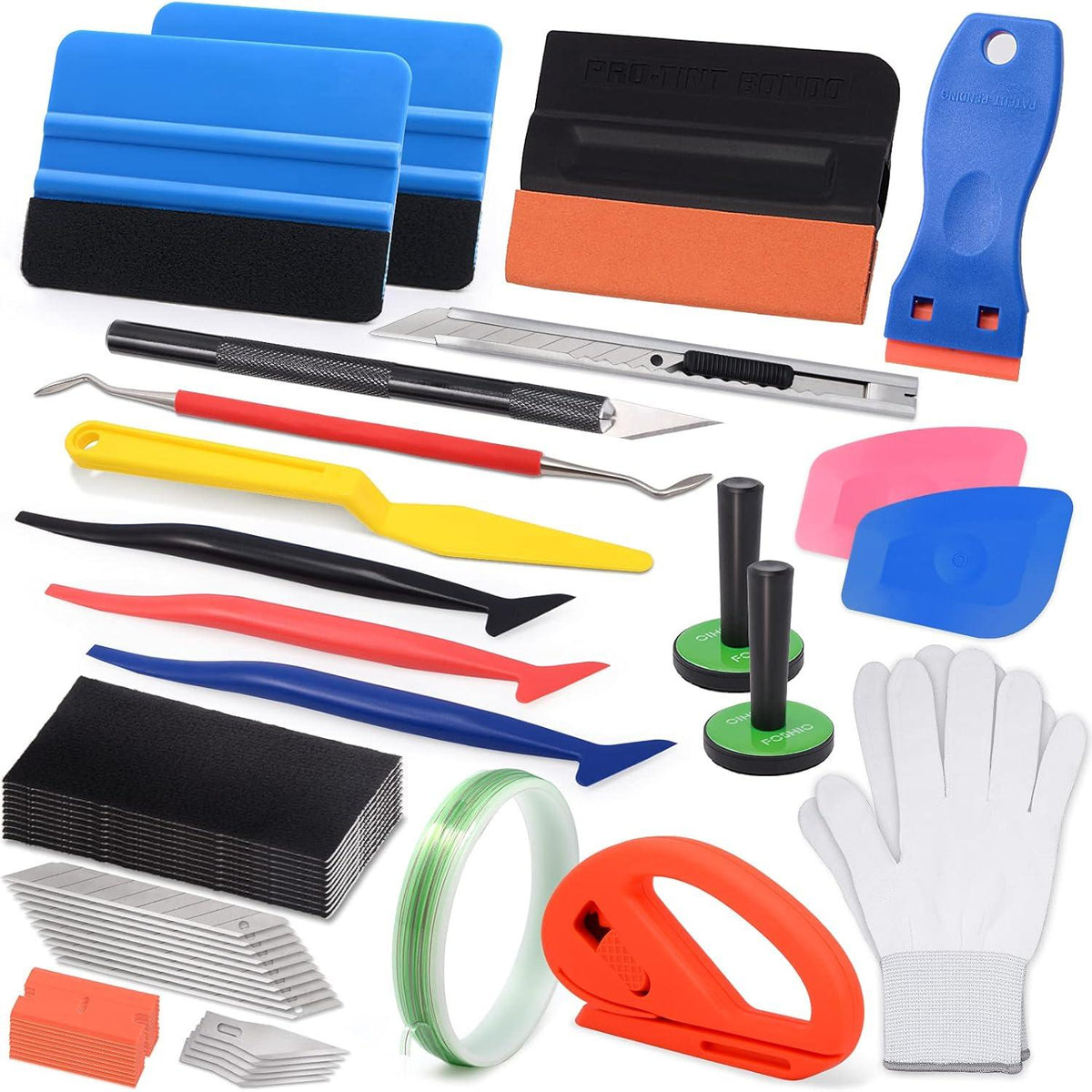 Auto Vinyl Werkzeug Kit für Autofolie, Tönungsfolie