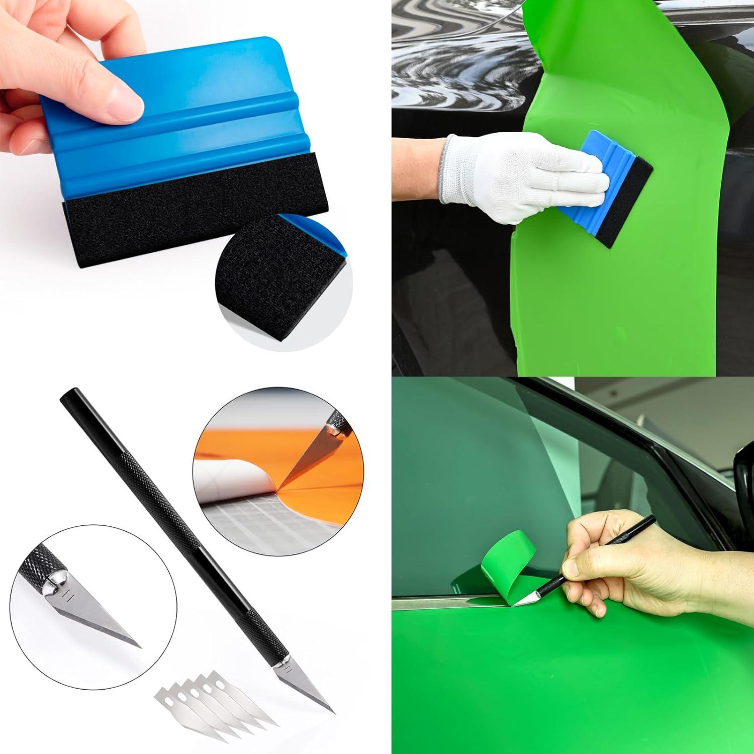 Auto Vinyl Werkzeug Kit: Folien Rakel Set Tönungsfolie Wrap